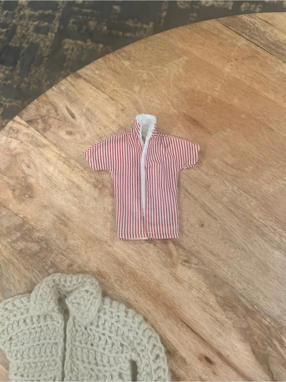 Vintage Handmade Doll Clothes Lot Crochet Knit Dresses